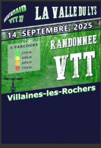 Affiche Randonnée de La Vallée du Lys