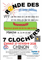 Affiche Rondes des 7 Clochers