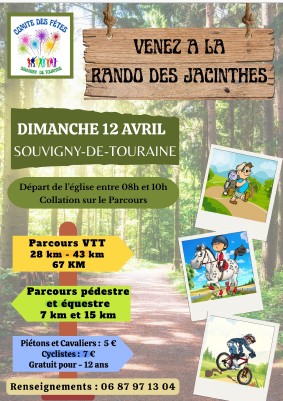Affiche Rando des Jacinthes